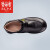 ELPA 男童皮鞋中大童皮鞋儿童黑皮鞋学生皮鞋男童黑色演出鞋潮 黑色 28码/内长18.3cm