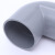 万基同润 PVC 90度弯头DN20(内径25mm） 灰色（20个装）