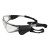 3M 防冲击防雾运动防护眼镜 11356带双灯护目镜防风骑行可调节亮度眼镜 透明 