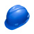 梅思安/MSA ABS标准型一指键帽衬 V型安全帽施工建筑工地劳保头盔 蓝色 1顶装 SNKJ 