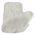 金诗洛 K5416 (20只)一次性无纺布抹布手套 除尘无纺布擦桌子清洁手套 白色