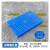 威蓝塑业 塑料可拼接式防潮垫板仓库地垫地台板垫塑胶卡板托盘组合式货垫 60*40*5CM【加厚圆孔】