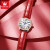 欧利时瑞士认证品牌手表送女士原装石英机芯女表时尚镶钻小方表气质国表