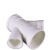 波浩 BOHAO dn110 小管50 PVC排水配件斜四通45度斜四通十字通等径顺水三通Y型四通管材 单个价 10个起售