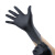 爱马斯(AMMEX)一次性手套 30只/袋 丁腈丁晴 加厚防油防水舒适贴手 卫生清洁厨房 黑色大号