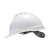 梅思安ABS豪华型有孔安全帽一指键帽衬白色针织吸汗带四点式下颏带1顶
