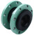 可曲挠单球体橡胶接头 橡胶软接头污水处理 JGD-DN200-1.议价
