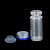 希万辉 西林瓶实验室采样分装透明玻璃瓶管制玻璃小药瓶注射剂瓶 30ml+胶塞+铝塑盖100个装