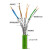 普力捷 固定使用屏蔽网线HELLOLINK CAT.6A,绿色