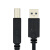 酷比客 USB3.0打印线/USB/AM-BM/黑色/1MLCCPUSB3AMBMBK-1.5M