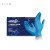 一次性丁晴手套加厚耐用丁腈橡胶实验室耐酸碱防接触手套 深蓝色（加厚型）100只 S