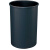 南 GPX-91A 南方圆形塑料单层垃圾桶  黑色 商用垃圾桶 酒店宾馆客房果皮桶