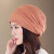 适用于 适用于化疗后女帽子夏天薄款化疗帽子透气夏天后女士帽薄 橙色(夹花蕾丝) M(56-58cm)