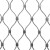 重安盛鼎 不锈钢绳网 不锈钢丝绳网阳台防护安全网防坠爬护坡网围栏网 2mm丝径5*5厘米孔网平米