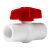 联塑（LESSO）球阀(PVC-U给水配件)白色 dn40