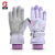 厚创 儿童保暖手套 手套男女儿童骑行滑雪保暖防水加厚【适合6-12岁】 紫色小马 均码 