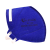 来安之KLT02防尘口罩针刺棉蓝色9102A头戴式抛光打磨煤矿雾霾颗粒物防护防尘口罩 头戴式 50个/盒  优品推荐