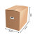 宝克思 搬家纸箱有扣手 60*40*50（10个装）大号 周转箱打包快递行李箱储物整理箱收纳箱盒纸箱批发包装纸盒