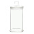 玻璃标本瓶90*180展示瓶广口磨砂实验室标本缸加厚透明玻璃样品瓶 60*210mm(约520ml)