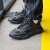 阿迪达斯 （adidas）三叶草男鞋女鞋2024夏季新款OZWEEGO运动老爹鞋休闲跑步鞋 GZ5230黑武士 42
