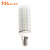 佛山照明（FSL） LED玉米灯泡E14小螺口超亮光源水晶吊灯小圆柱节能灯泡 9W白光6500K
