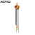 KITO CB015 手拉葫芦V等级浸炭链条安全卡扣轻巧强韧环链手拉葫芦倒链1.5t/2.5m黄色 1台装