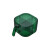 软策四格家用厨房塑料带盖勺调味盒多格一体调料罐组合装佐料密封 绿色四格调味盒
