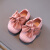 迪士尼（Disney）女宝宝公主鞋0一1-3岁春秋单鞋软底婴儿学步鞋秋季婴幼儿女童鞋子 160米色 内长12cm 16码