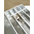 不锈钢316钢格栅板安装夹玻璃钢格栅卡扣锁扣固定C型夹子钢格板夹 白色