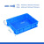 柏钢 塑料周转箱LH-X400-90零件物料盒收纳箱整理配件箱胶筐长方形盒子不带盖