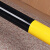 筑采（ZHUCAI）防撞安全消防栓护栏 口字型76x500x500x600x2.0黑色贴黄膜 1个价