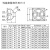 德通 FAD25-4（10寸 220V）方形工业换气扇厨房卫生间静音小型静音换气扇窗式大功率换气扇工业换气扇通风机