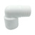 联塑（LESSO）90°外丝弯头(PVC-U给水配件)白色 dn20×1/2