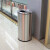 迪恩斯（DEANS）不锈钢圆形垃圾桶公共场所大号商用公用商场影院用敞口大容量直投 110AX