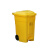 庄太太 【70升黄色脚踏款】加厚医疗垃圾桶医脚踏桶黄色回收筒医疗利器盒医疗废物收纳桶箱