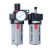 气源处理器空气油水分离器BFC2000\/30004000二联件BFR+BL BFC3000铜芯铁罩