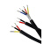 硅胶高温电缆2芯3芯4芯0.3*0.5 1.5 4 6平方特软耐高低温护套电线 国标3芯0.75平方 1米
