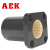 AEK/艾翌克 美国进口 J-LMK12L 工程塑料直线运动轴承 加长方法兰型【尺寸12*21*57】