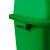 庄太太【100升黑色其他垃圾】摆盖塑料大号果皮箱带盖黑色红色蓝色绿色垃圾桶