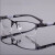 电焊眼镜焊工眼镜男防护眼镜蓝光辐射疲劳半框平光镜树脂镜片 炫酷黑色无度数眼镜-蓝光+ 镜盒