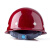 星工（XINGGONG）安全帽 ABS 建筑工程工地 电力施工 可印字logo 领导监理防砸定制 XGA-01 深红色