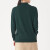 无印良品 MUJI 女式 天竺 半高领毛衣 长袖针织衫 女款秋季 W9AA877 绿色 M (160/84A)