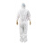 康科健无菌洁净服AP5生物制药实验室无菌室人体防护连体防护服隔离衣 三连体白色 XL 