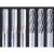 定制铰刀 整体硬质合金绞刀加长数控直柄直槽机用螺旋钨钢铰刀M6M 加长铰刀直槽14*45*100