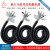 独立分组屏蔽线485信号线4 6 8芯数控机床高柔性拖链双绞电缆线 TRVVPPS 8芯2.5平方 黑色 1米
