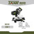 坦克锯铝机10寸切割机大功率45度角木工踢脚线高精度家用型材切铝锯 TK255-1原厂标配不带锯片