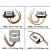 惠利得12V转5V电源转换器24V转5V降压模块直流12V24V降5V车载电源变压器 12V24V转5V 1A中胶壳