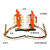 省之优国标加厚电工脚扣 双保险安全带