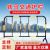京铣铁马护栏 临时施工围栏 市政护栏 道路施工护栏隔离栏公路护栏铁马围栏 管式伸缩围栏1.2米高*2.5米长