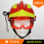 F2救援头盔 消防头盔 F2抢险救援 韩式头盔 灯架 印字 手电 印字服务费